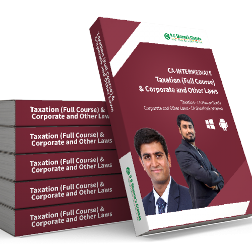 CA Inter Taxation (Full Course) & Corporate and Other Laws